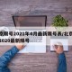 北京限号2021年4月最新限号表/北京限号2020最新限号
